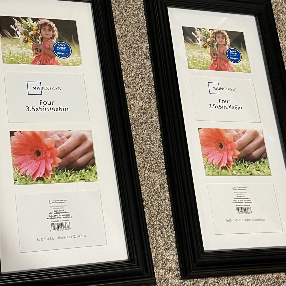 Black Picture frames